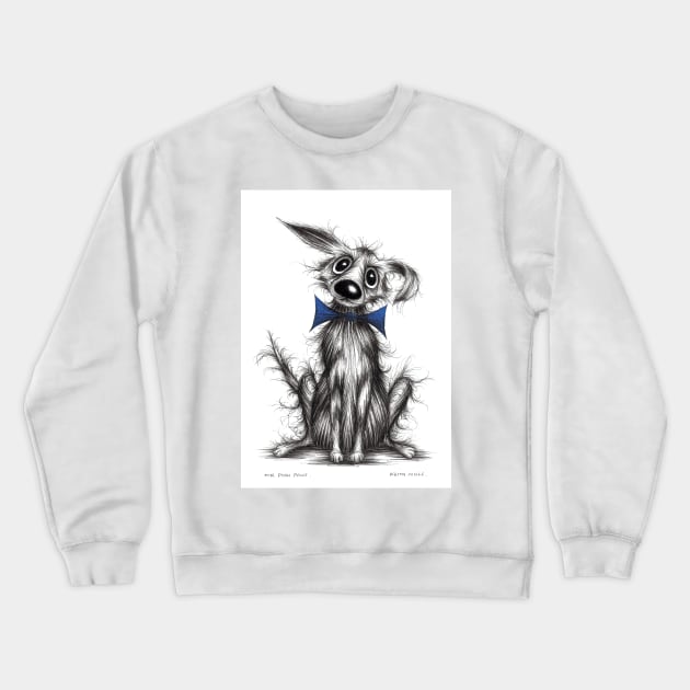 Mr Posh paws Crewneck Sweatshirt by Keith Mills